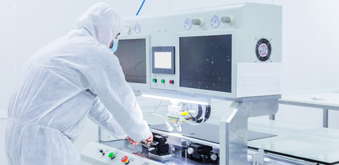 scientists working in laboratory