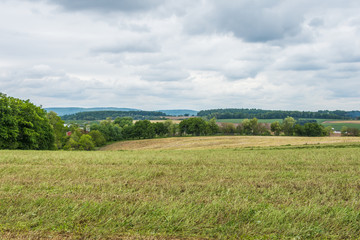 Obraz premium Rural Landscape of Hartford County Farmland in Northern Maryland