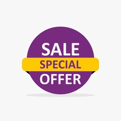 Special offer discount banner