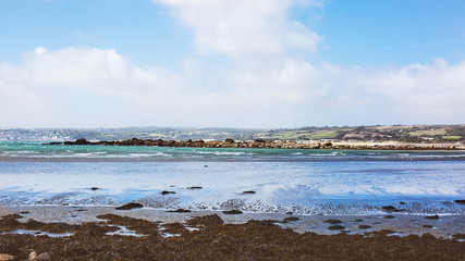 Fototapeta na wymiar Cornish Beach