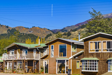 Rio Tranquilo Village, Patagonia, Chile