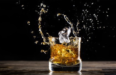 Glass Whisky Dark Ambient