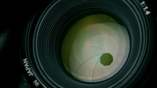 Lens Aperture 50mm Slow Motion 2000fps 