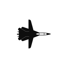 war plane icon. Military aircraft element icon. Premium quality graphic design icon. Professions signs, isolated symbols collection icon for websites, web design