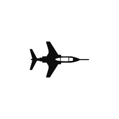 Fototapeta na wymiar war plane icon. Military aircraft element icon. Premium quality graphic design icon. Professions signs, isolated symbols collection icon for websites, web design