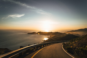 Point Bonita Lighthouse in the marin headlands