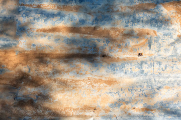Weathered corrugated iron in rural Queensland