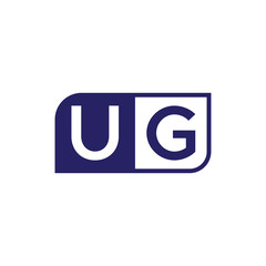 Obraz premium initial letter logo simple shape