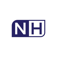 Obraz premium initial letter logo simple shape