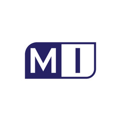 initial letter logo simple shape