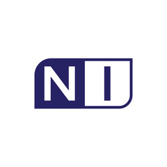 initial letter logo simple shape