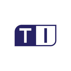 initial letter logo simple shape