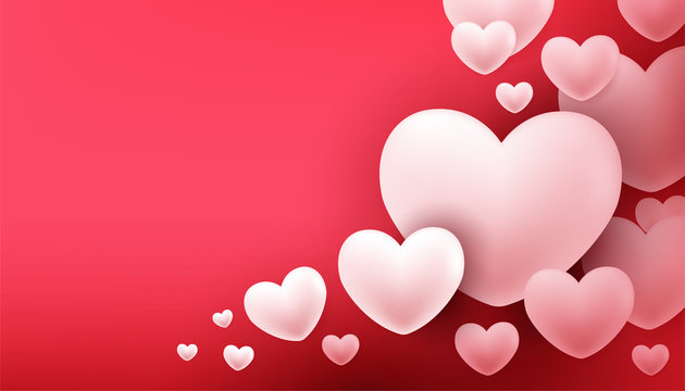 happy valentines day banner vector design 2