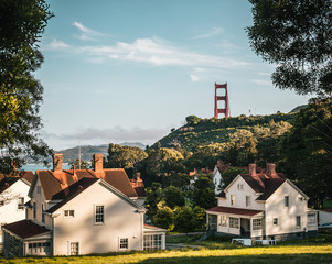Golden Gate Bridge from Ft Baker