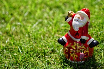 Santa Claus is a symbol of New Year.