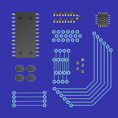 Micro processor device collection.