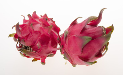 dragon fruit isolated on background
