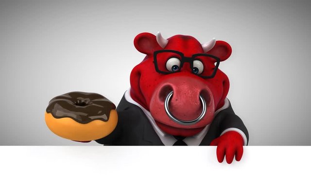 Fun red bull - 3D Animation