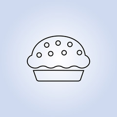 Obraz premium Cake icon
