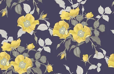 Nahtloses Blumenmuster. © marinavorona