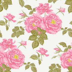 Floral seamless pattern.