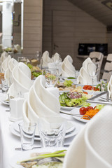 wedding table setting