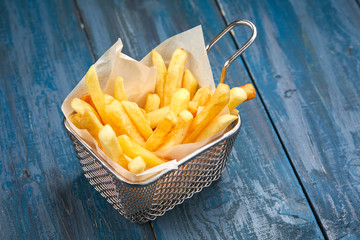 golden french fries