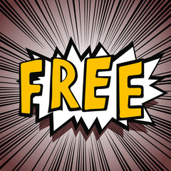 Comic Balloon - Free Text