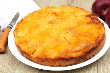 gâteau au pommes
