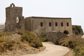 Fototapeta na wymiar Citera (Cerigo) - Castello di Chora
