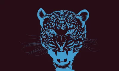 Foto op Plexiglas Jaguar Portrait © MDennZa