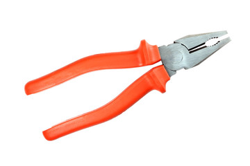 The flat-nose pliers.