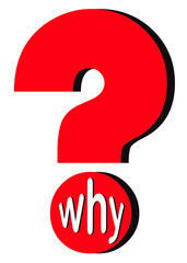 Why? - awareness abuse symbol