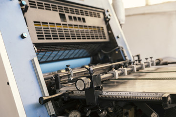 old printing machine