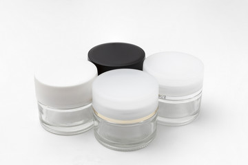 glass jar for cosmetic