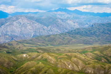 Scenic kyrgyz mountains