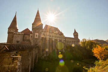 Medieval Hunyad Corvin castle, Hunedoara town,Transylvania regiom,Romania,Europe