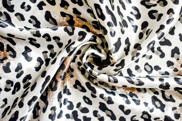 handkerchief in leopard print, fashion accessory clothes