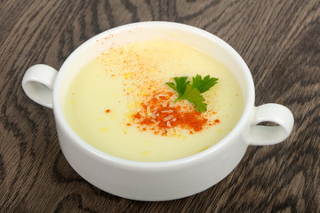 Cheese soup
