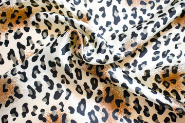 handkerchief in leopard print, fashion accessory clothes