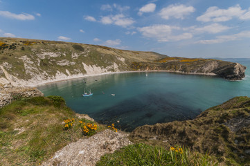 Lulworth Cove  & Dorset Coastline, England, UK