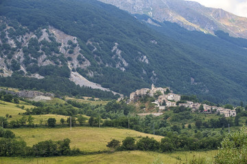 Obraz premium Mountain landscape of Maiella (Abruzzi)