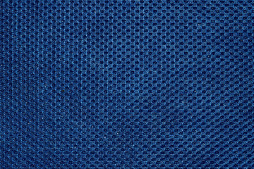 Texture, Mesh made of blue plastic