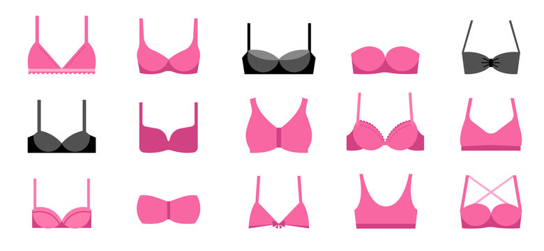 Pink Bra Images – Browse 135 Stock Photos, Vectors, and Video