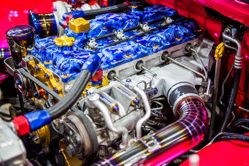 High precision muscle car engine, Customized race car engine