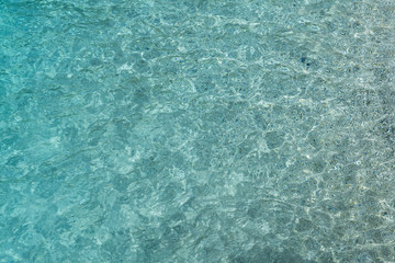 turquoise water surface for backgrounds