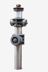 powerful modern hydrant to extinguish a fire on the streets of Vienna