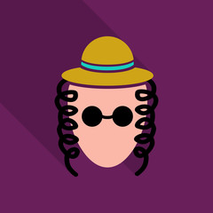 Jew with paces and hat