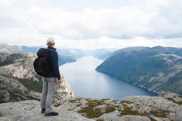 Man on Mountain