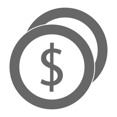 coin money isolated icon vector illustration design